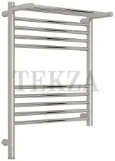 Сунержа Богема 3.1 Полотенцесушитель электрический с полкой 600х500 МЭМ левый 00-6006-6050, Хром глянец