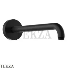 Keuco Душевой кронштейн настенный 45 см 51688370400, черный матовый