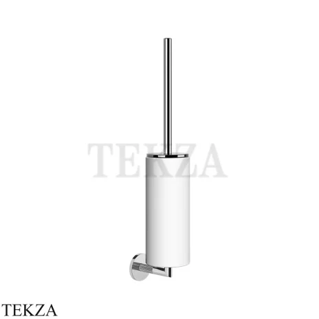 Gessi INGRANAGGIO Туалетный ершик настенный белый 63819-031, хром глянец