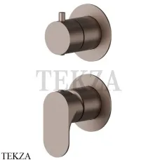 Newform Linfa II Смеситель для душа, 2 потока, внешняя часть 69474E.M0.075, Copper Glossy Newform Linfa II Смеситель для душа, 2 потока, внешняя часть 69474E.M0.075, Copper Glossy