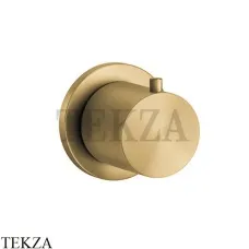 Gessi 316 WELLNESS Запорный вентиль, внешняя часть 54564-727, Brushed Brass