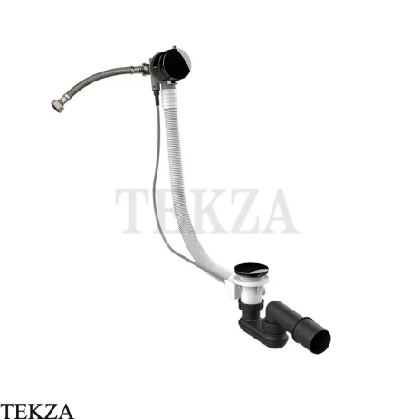 Gessi Колонна сливная для ванны, наполнение через перелив 01080-706, Black Metal PVD