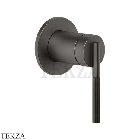 Gessi INGRANAGGIO Смеситель-рычаг управления, внешняя часть 63609-707, Black Metal Brushed PVD