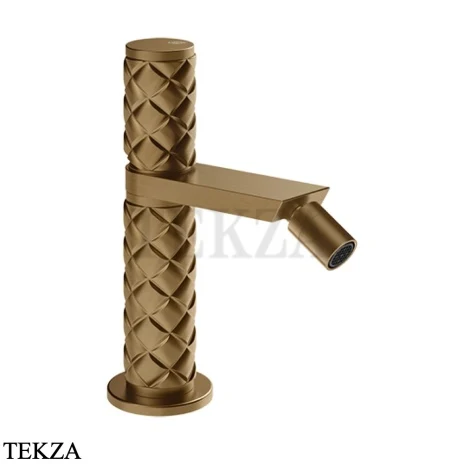 Gessi Pelle Tresse Смеситель для биде, без гарнитура, 78068-791, Deep Bronze Brushed PVD