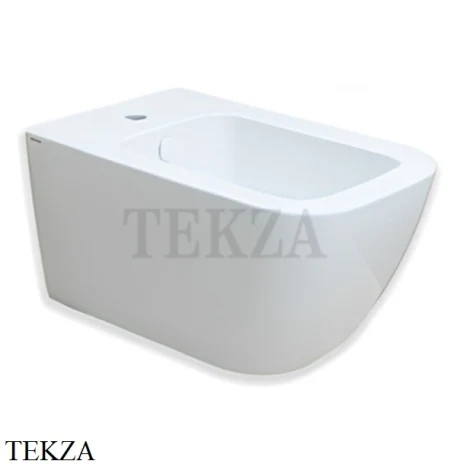 Hatria Tecna Биде подвесное, 1 отверстие под смеситель Y9DG01, белый глянец