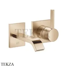 Dornbracht IMO Смеситель для раковины 140, внешняя часть 36860671-27, Brushed Light Gold