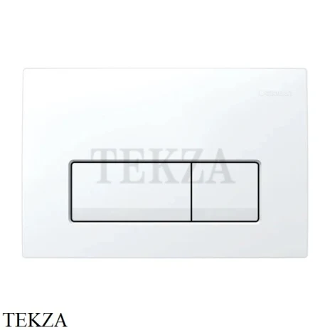 Geberit Delta50 Клавиша смыва, пластик для бачка UP100 115.119.11.1, белый глянец