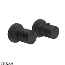 Gessi Habito CESELLO Термостат для душа на 2 потока, внешняя часть 70434-299, Black XL