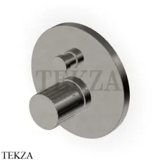 Zucchetti Todd Смеситель для душа 2 потока, внешняя часть ZTD127.C51, brushed metal black Zucchetti Todd Смеситель для душа 2 потока, внешняя часть ZTD127.C51, brushed metal black