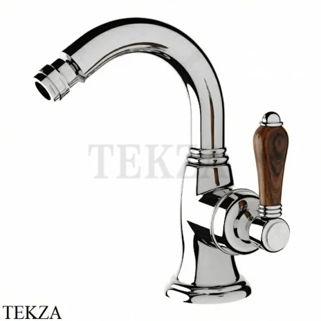 Nicolazzi Cinquanta Смеситель для биде с донным клапаном Forest, 3455CR77C, хром глянец