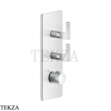 Gessi INCISO WELLNESS Термостат 2 выхода, внешняя часть 58204-031, хром глянец