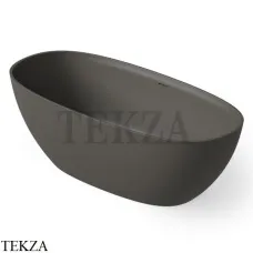 Dea Design Edge Ванна отдельностоящая овальная 130x70 Solid Surface DD8928 1300 5, Graphite №5