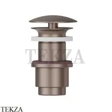 Newform Донный клапан для раковины 40-60 со свободным сливом 228.M0.075, Copper Glossy