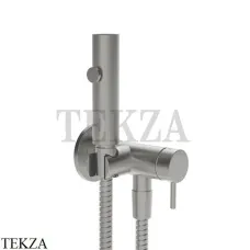 Gessi Гигиенический душ со смесителем, выводом воды и держателем 45131-147, Chrome Br.