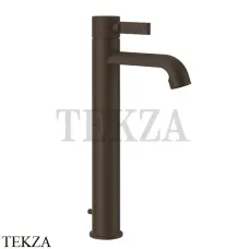 Gessi INCISO Смеситель для раковины высокий, с гарнитуром 58003-845, Dark Bronze