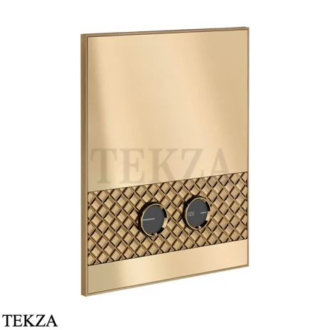Gessi Pelle Tresse Клавиша смыва для инсталляции TECE, TeceProfil, TeceBox, 78817-791, Deep Bronze Brushed PVD