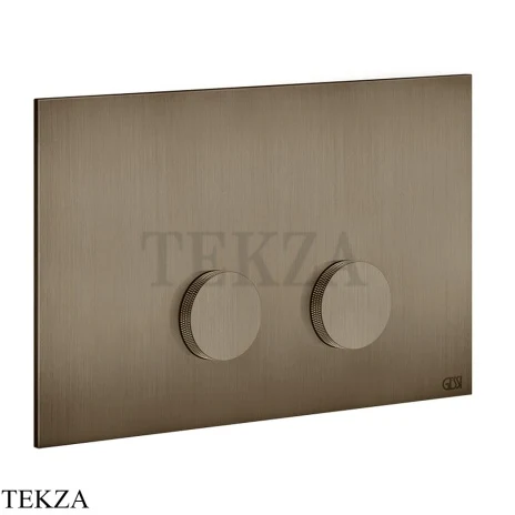 Gessi ANELLO Клавиша смыва для инсталляции SANIT, Villeroy&Boch 54631-761, Coffee Bronze Br. PVD