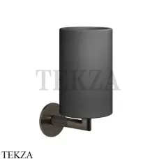 Gessi INGRANAGGIO Стакан настенный композит черный 63808-187, Aged Bronze Gessi INGRANAGGIO Стакан настенный композит черный 63808-187, Aged Bronze