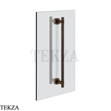 Gessi Jacqueline Полотенцедержатель для крепления на стекло, 45 см 77735-845, бронза Dark Brush
