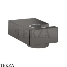 Hansgrohe Porter E Держатель ручного душа 28387340, черный хром brushed