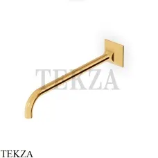 Zucchetti Bellagio Кронштейн настенный 350 для лейки Z93025.C40, золото глянец