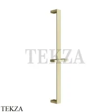 Gessi Rettangolo shower Штанга для ручной лейки с держателем 20144-710, Brass PVD
