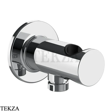 Gessi INCISO SHOWER Держатель для душа с выводом для шланга 58161-031, хром глянец