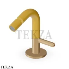 Zucchetti Isy22 Смеситель для биде прогрессивный ZIS2814.P31Y5, brushed british gold PVD-желтый