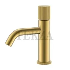 Boheme Stick Смеситель для раковины, без донного клапана Stick 121-MG.3 Matt Gold LINEA