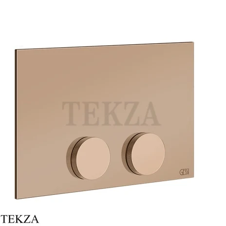 Gessi ANELLO Клавиша смыва для инсталляции TECE, TeceProfil, TeceBox 54629-030, Copper PVD