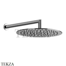 Gessi Emporio Shower Верхний душ с настенным кронштейном 47257-238, Mirror Steel