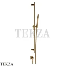 Gessi Inverso RIGATO Душевой комплект с гарнитуром и выводом 73541-726, Warm Bronze Br.