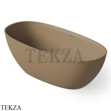 Dea Design Edge Ванна отдельностоящая овальная 150x73 Solid Surface DD8928 1500 2, Light Camel №2