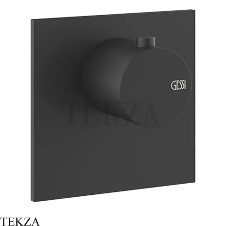 Gessi 316 WELLNESS Термостатический смеситель, внешняя часть 54554-299, Black XL