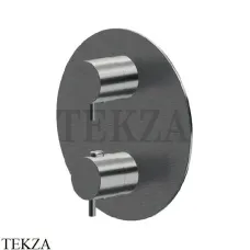Newform X-Steel 316 Термостат для душа 2,3,4,5 потока, внешняя часть, 69663EX.59.064, PVD Brushed gun metal