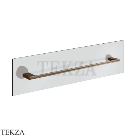 Gessi Origini Полотенцедержатель для крепления на стекло, 60 см 66515-761, Coffee Bronze Br. PVD