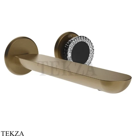 Gessi Perle Смеситель для раковины, внешняя часть 74788-791, бронза Deep