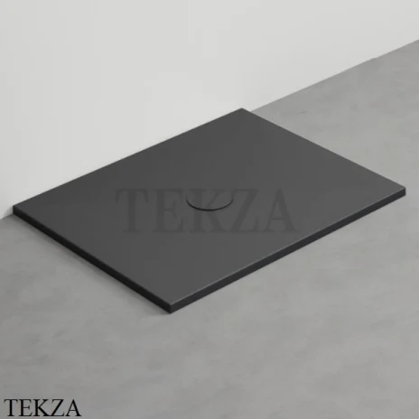 Cielo Infinito New Душевой поддон прямоугольный 100х80, керамика PD3N80100 LV, черный матовый Lavagna