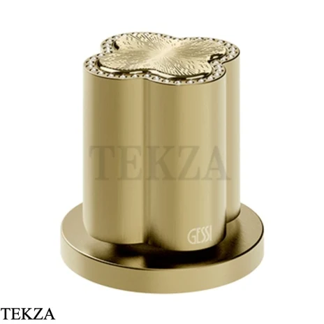 Gessi Ludovica Смеситель-рычаг управления для излива crystals 76300-727, шампань Brushed