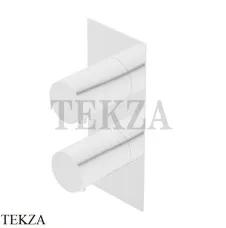 Ritmonio Diametro35 S Термостат для душа 2-3 потока, внешняя часть PR47HG101 C03, белый матовый