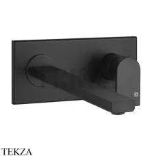 Gessi Emporio Via manzoni Смеситель для раковины однорычажный длинный, внешняя часть 44895-299, черный матовый