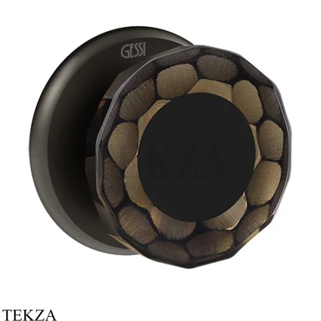 Gessi Perle Смеситель-рычаг управления, внешняя часть 74847-707, black хром Brush