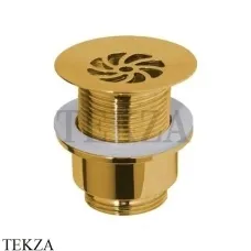 Migliore DAISY Незапираемый решетчатый донный клапан 17959, золото глянец