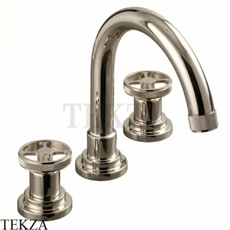 Nicolazzi Arena Смеситель для раковины, без гарнитура 3328TCNL44, Nickel глянец