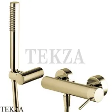 FIMA Carlo Frattini Spillo UP Смеситель для душа настенный, с гарнитуром F3035HL, Champagne