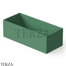 Dea Design Modern Ванна отдельностоящая прямоугольная 180x76 Solid Surface DD8607 1800 9, Sage №9