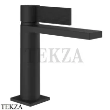 Gessi Inverso RIGATO Смеситель для раковины, с донным клапаном 73551-299, Matte Black