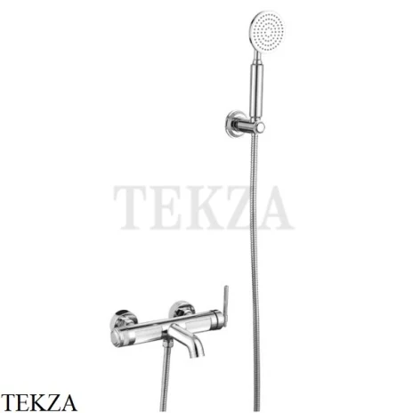 Boheme ETERNA Смеситель для ванны, с душевым гарнитуром 173-CR, Хром глянец