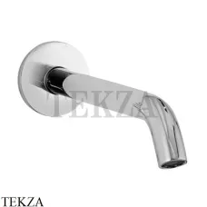 Fantini Nostromo Излив настенный для раковины 20 см 50938430, матовая сталь