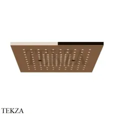 Gessi AFILO Верхняя накладная панель, 2 функции хромотерапия 57002-030, Copper глянец